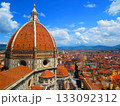 ジョットの鐘楼から見たサンタ・マリア・デル・フィオーレ 133092312