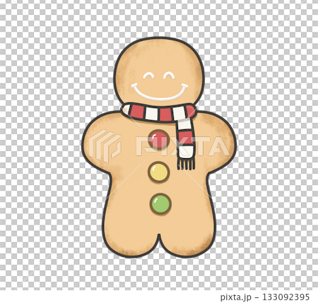 生薑餅乾的插圖 133092395