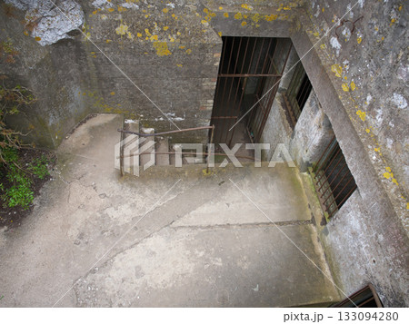 ジブラルタル　ジブラルタルロック　オハラ砲台へ続く道　4月　 133094280