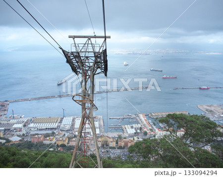 ジブラルタル　ジジブラルタルケーブルカー 133094294