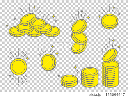 閃亮的硬幣 133094647