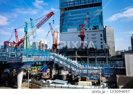 変貌する東京 工事中のJR渋谷駅西口 2025.11 c-1 変貌する東京 工事中のJR渋谷駅西口 2025.11 c-1 133094697