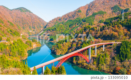 庄川峡（秋） 133095010
