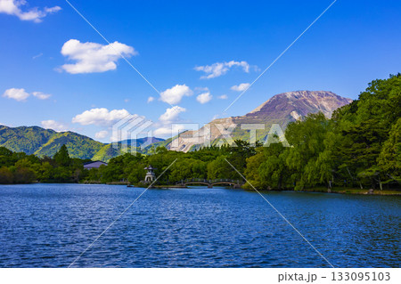 三島池と伊吹山 133095103