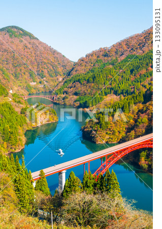 庄川峡（秋） 133095131