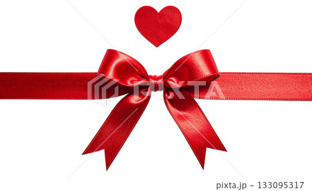 赤いリボン 133095317