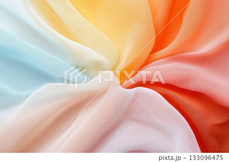 Organic fiber fabric patterns in soft pastel colors, sustainable textiles, natural materials Organic fiber fabric patterns in soft pastel colors, sustainable textiles, natural materials 133096475