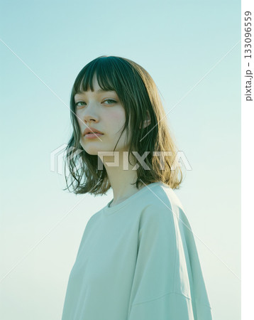 美しい女性のポートレート写真 美しい女性のポートレート写真 133096559