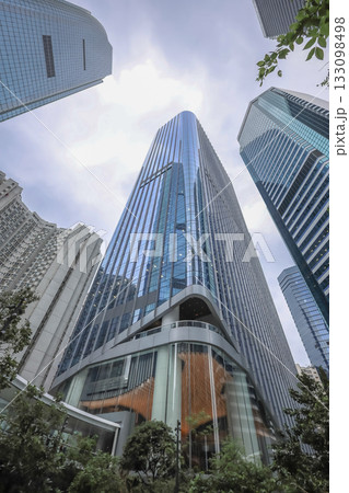 Oct 29 2025 Modern Office Towers in Quarry Bay Skyline 133098498