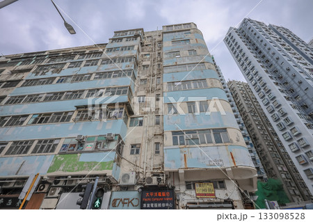 Oct 29 2025 Kwun Tong Coastline with Urban and Industrial Contrast 133098528