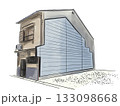 切り離された長屋 133098668