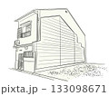 切り離された長屋 133098671