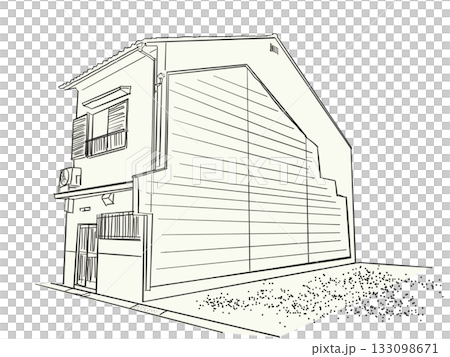 Detached tenement house Detached tenement house 133098671
