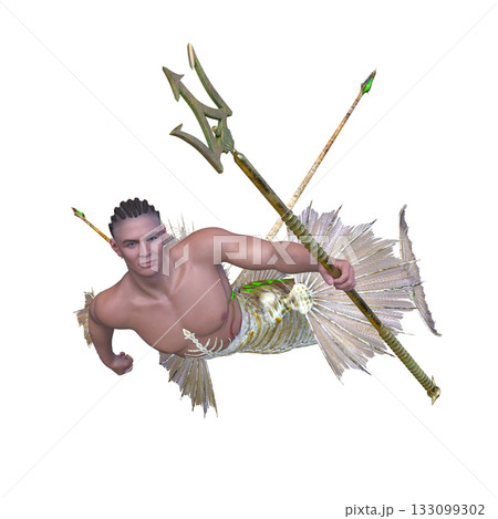 男性人魚 133099302