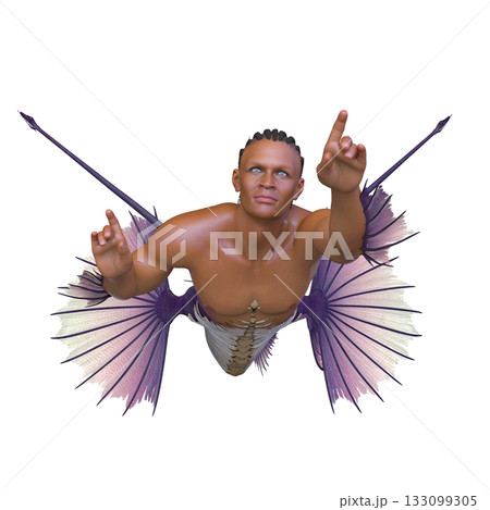 男性人魚 133099305