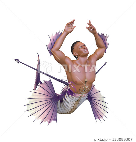 男性人魚 133099307