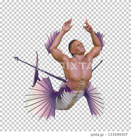 男性人魚 133099307