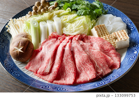 すき焼き 具材 すき焼き 具材 133099753
