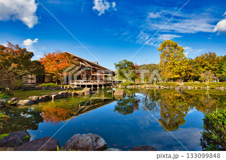 紅葉のある風景 133099848