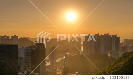 Nov 8 2025 Aberdeen and Ap Lei Chau Waterfront Urban Contrast 133100152