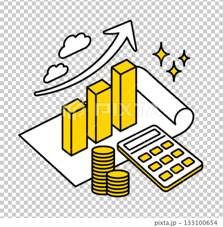 Money related isometric illustrations / vectors Money related isometric illustrations / vectors 133100654