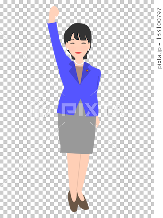 Female leader 133100797