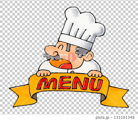 Cook with menu ribbon 133101348
