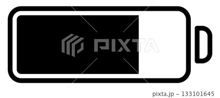 バッテリー・電池マークのフラットアイコン 133101645