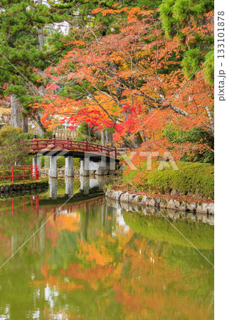 紅葉真っ盛りの高野山 133101878