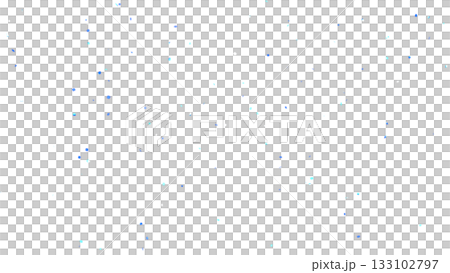 きらめく輝きが美しい紙吹雪のイラスト背景透過 133102797