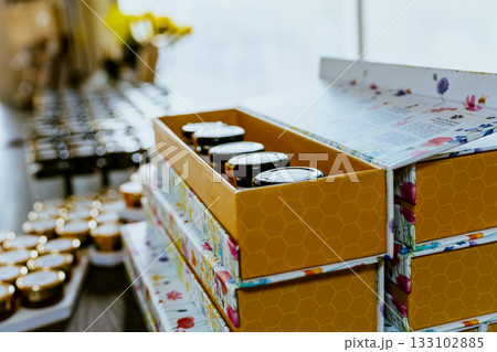 Beekeeper working collect honey. Beekeeping concept. 133102885