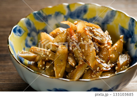 ごぼうの甘辛煮 133103685