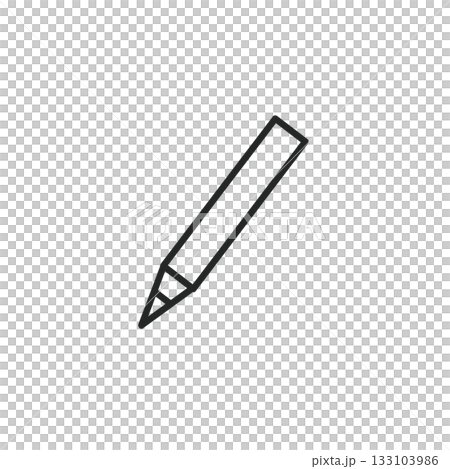 Simple pencil and pen icon 133103986
