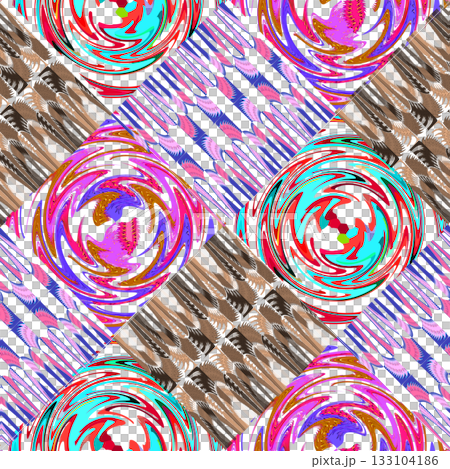 seamless pattern with colorful numbers seamless pattern with colorful numbers 133104186