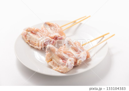 イカダ串(手羽先)調理前 イカダ串(手羽先)調理前 133104383
