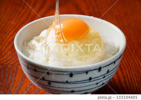 卵かけご飯 卵かけご飯 133104805