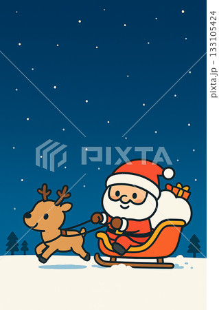 クリスマス サンタクロース クリスマス サンタクロース 133105424