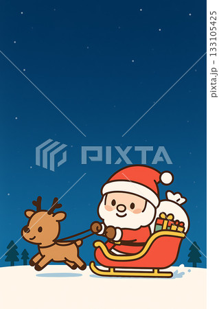 クリスマス サンタクロース クリスマス サンタクロース 133105425