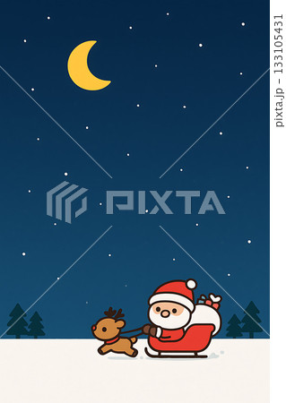 クリスマス　サンタクロース 133105431