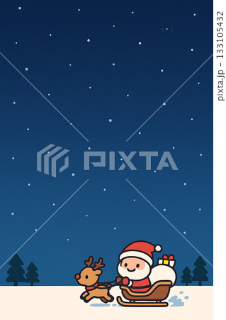 クリスマス　サンタクロース 133105432