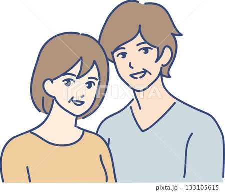 ミドル世代の夫婦 ミドル世代の夫婦 133105615