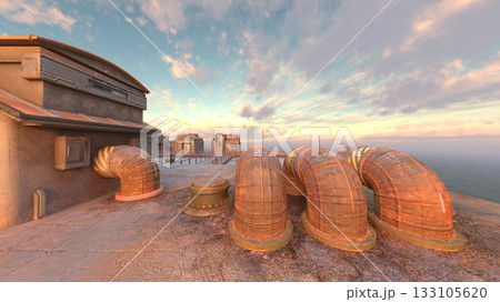 基地の中庭 133105620