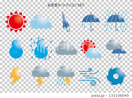 簡易天氣圖示集 4C 簡易天氣圖示集 4C 133106049