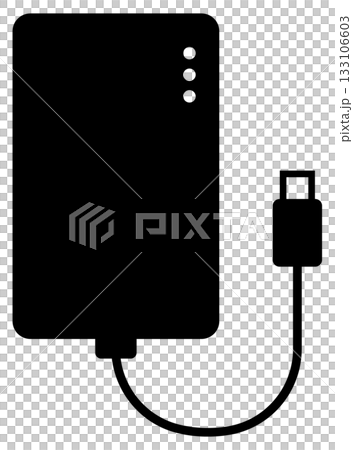 Mobile battery flat icon Mobile battery flat icon 133106603
