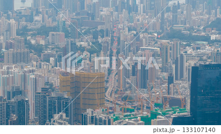 Prince Edward Road West Heritage Street in Kowloon Nov 1 2025 133107140