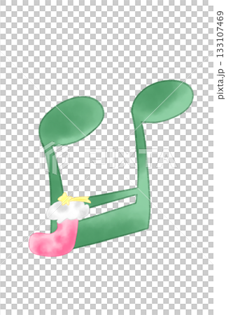 靴下の付いた音符 靴下の付いた音符 133107469