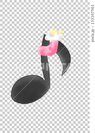 靴下の付いた音符 靴下の付いた音符 133107561