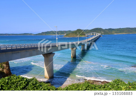角島大橋・つのしまおおはし(山口県・下関市) 角島大橋・つのしまおおはし(山口県・下関市) 133108883