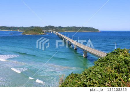 角島大橋・つのしまおおはし(山口県・下関市) 角島大橋・つのしまおおはし(山口県・下関市) 133108886