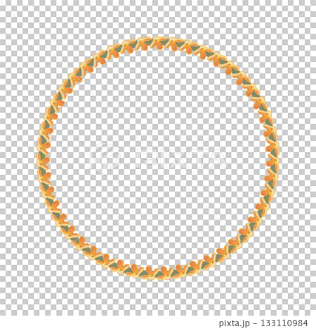 桂花花環插圖 133110984